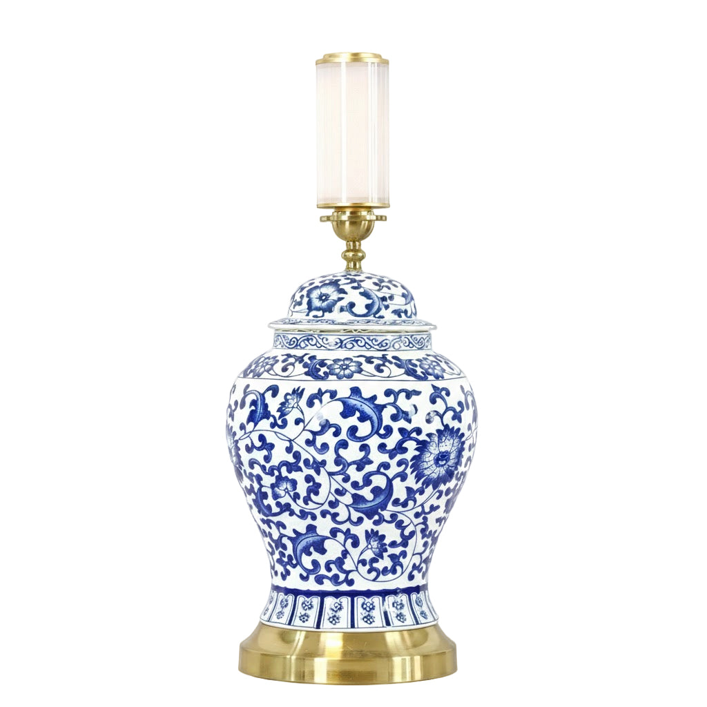 MIN Dynasty 9.45" Ceramic Rechargeable Lamp