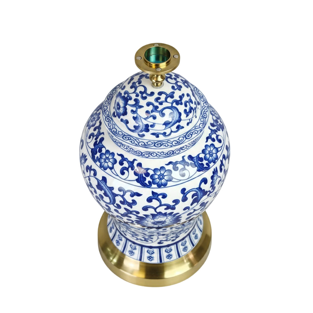 MIN Dynasty 9.45" Ceramic Rechargeable Lamp
