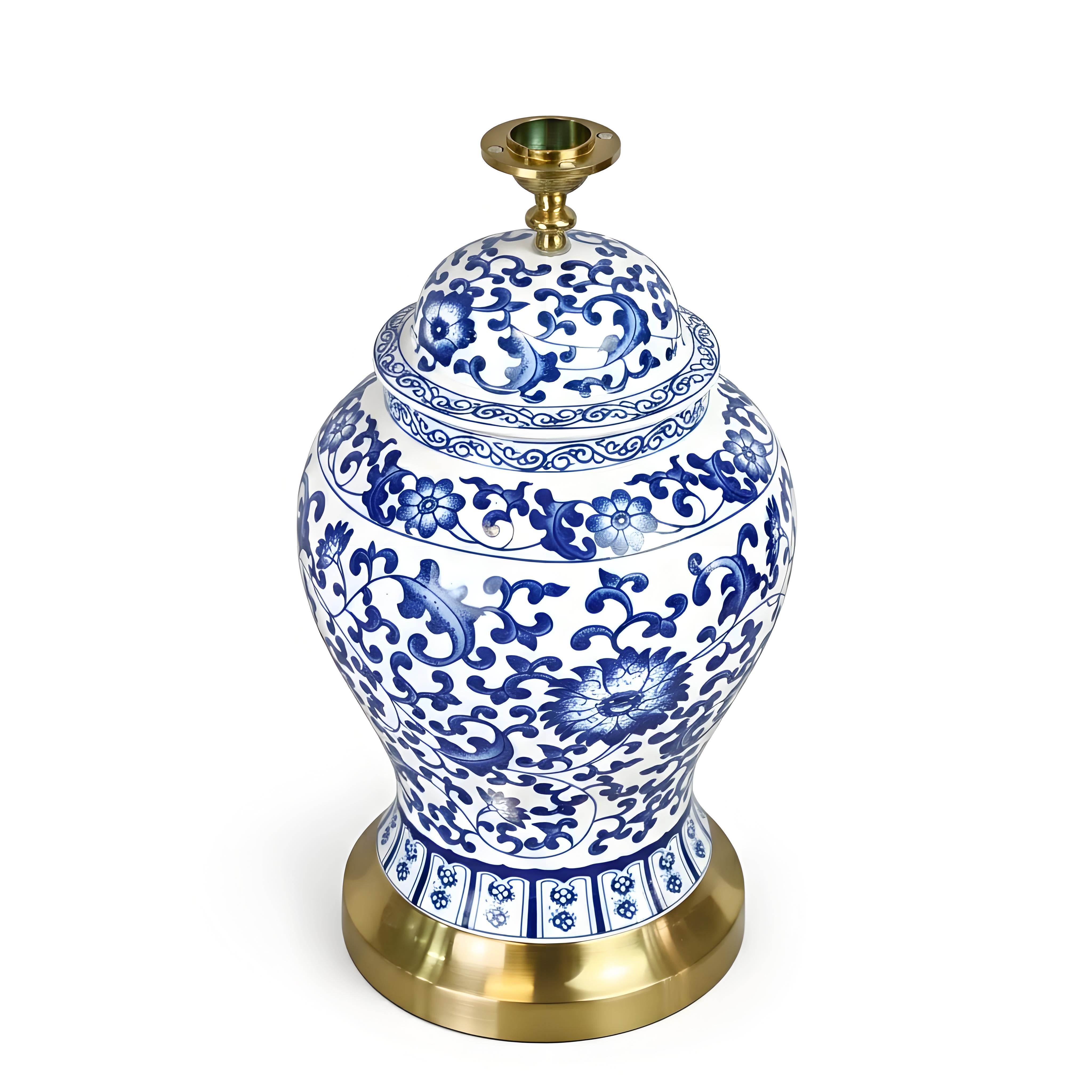 MEDI Dynasty 11" Ceramic Rechargeable Lamp