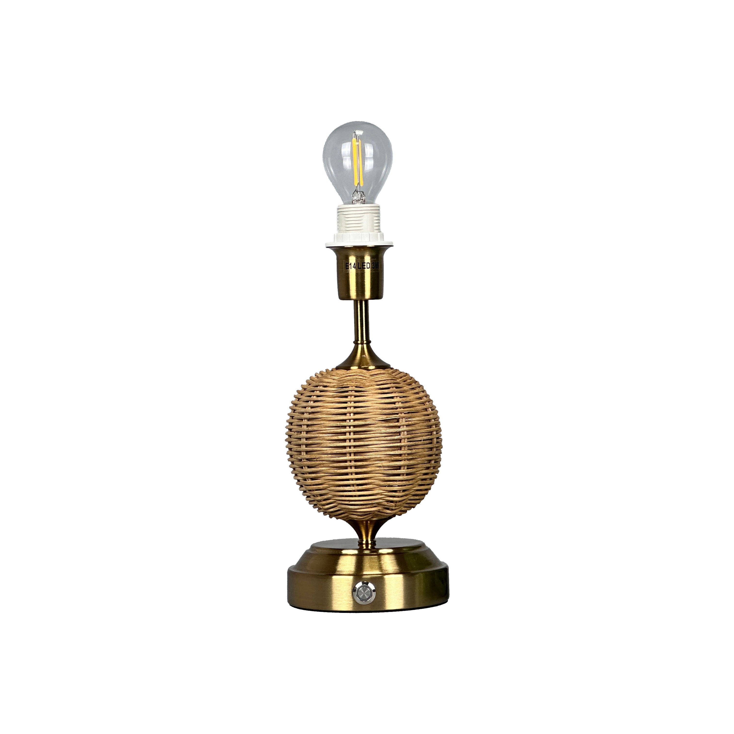 RADEN Wicker Rechargeable Lamp