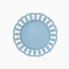 Baby Blue Ceramic Salad Plate Set for 1