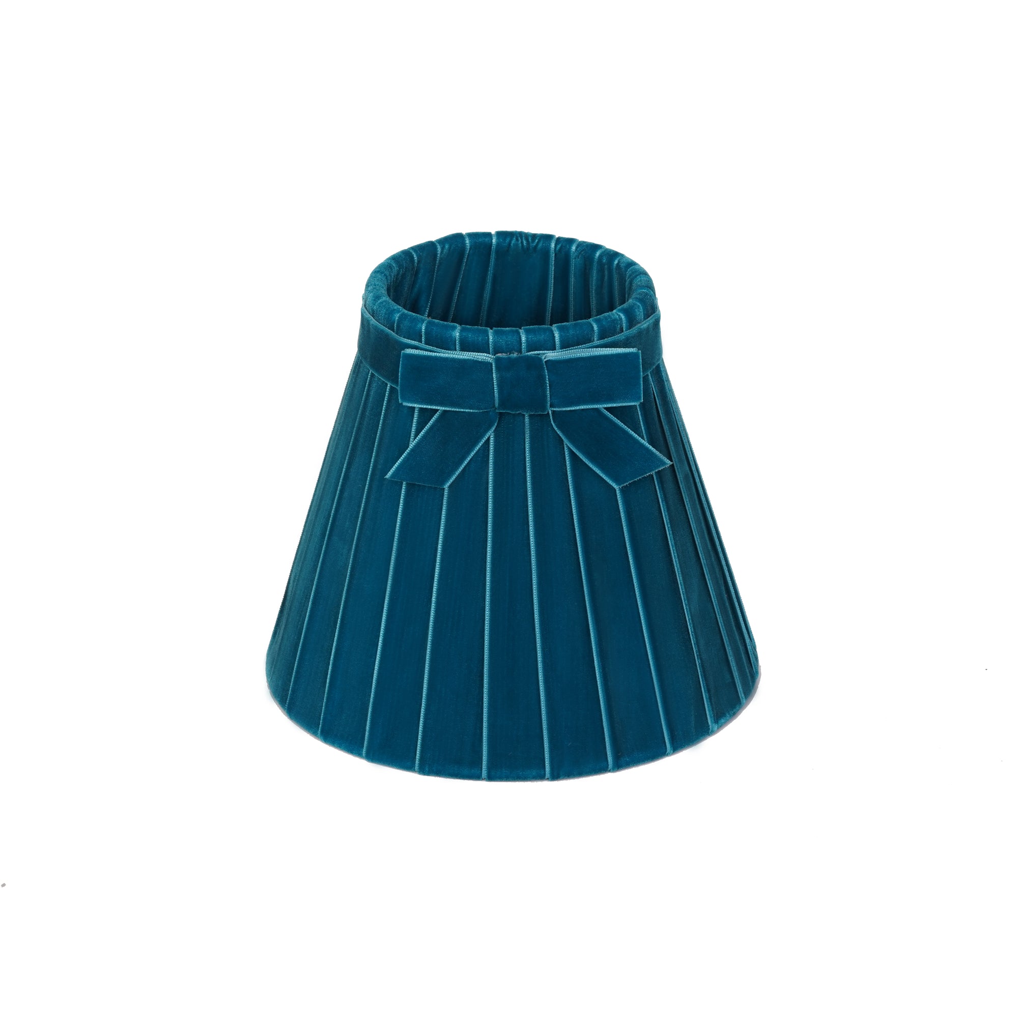 Teal Velvet 7.1" Lampshade