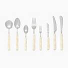 Pearl Marble Flatware Set for 4