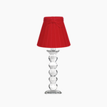 LANCELOT Rechargeable Lamp with 7.1" Marilyn Velvet Lampshade