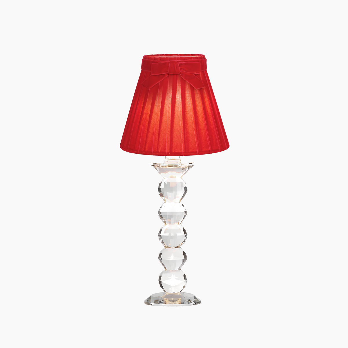 LANCELOT Rechargeable Lamp with 7.1" Marilyn Velvet Lampshade