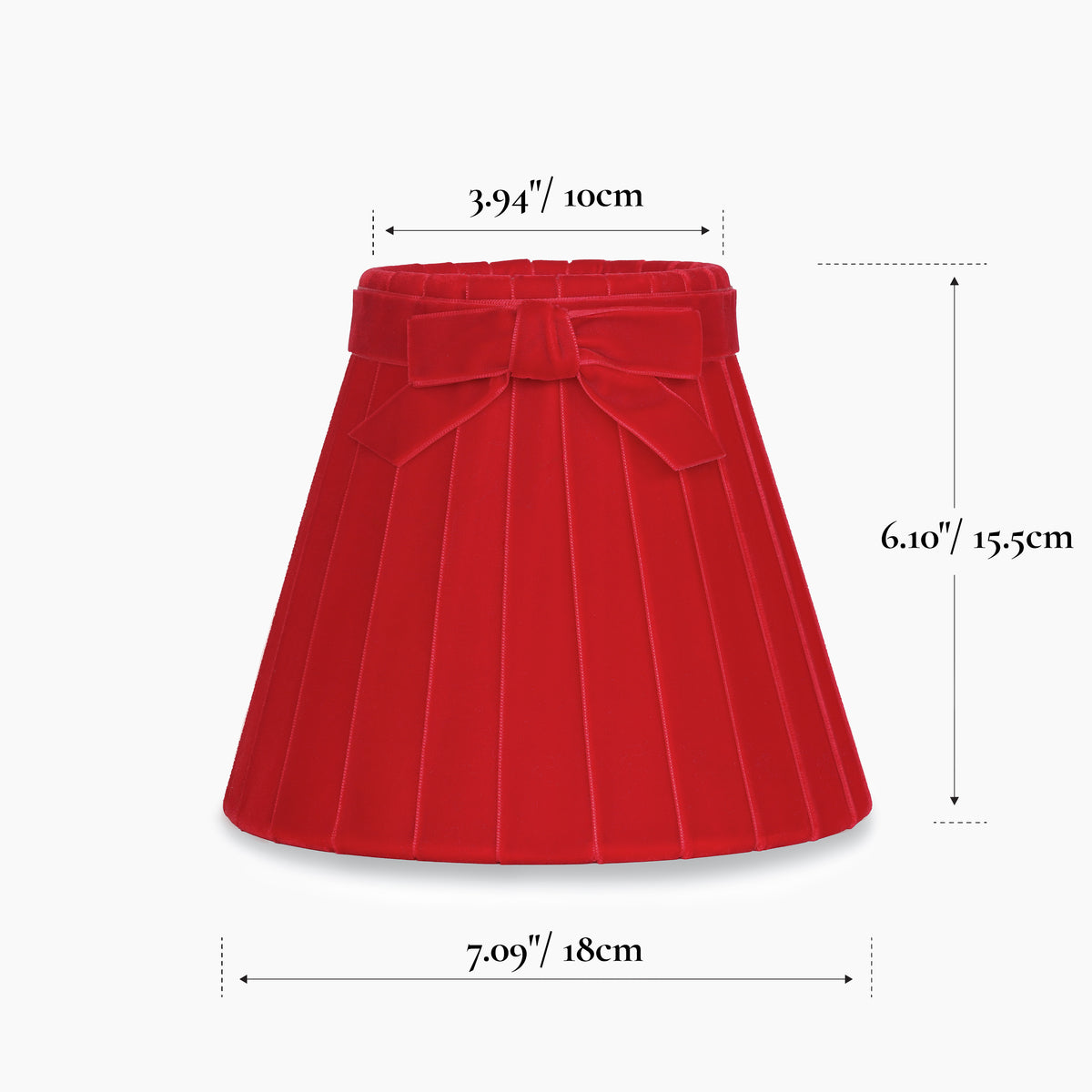 Marilyn Velvet 7.1" Lampshade