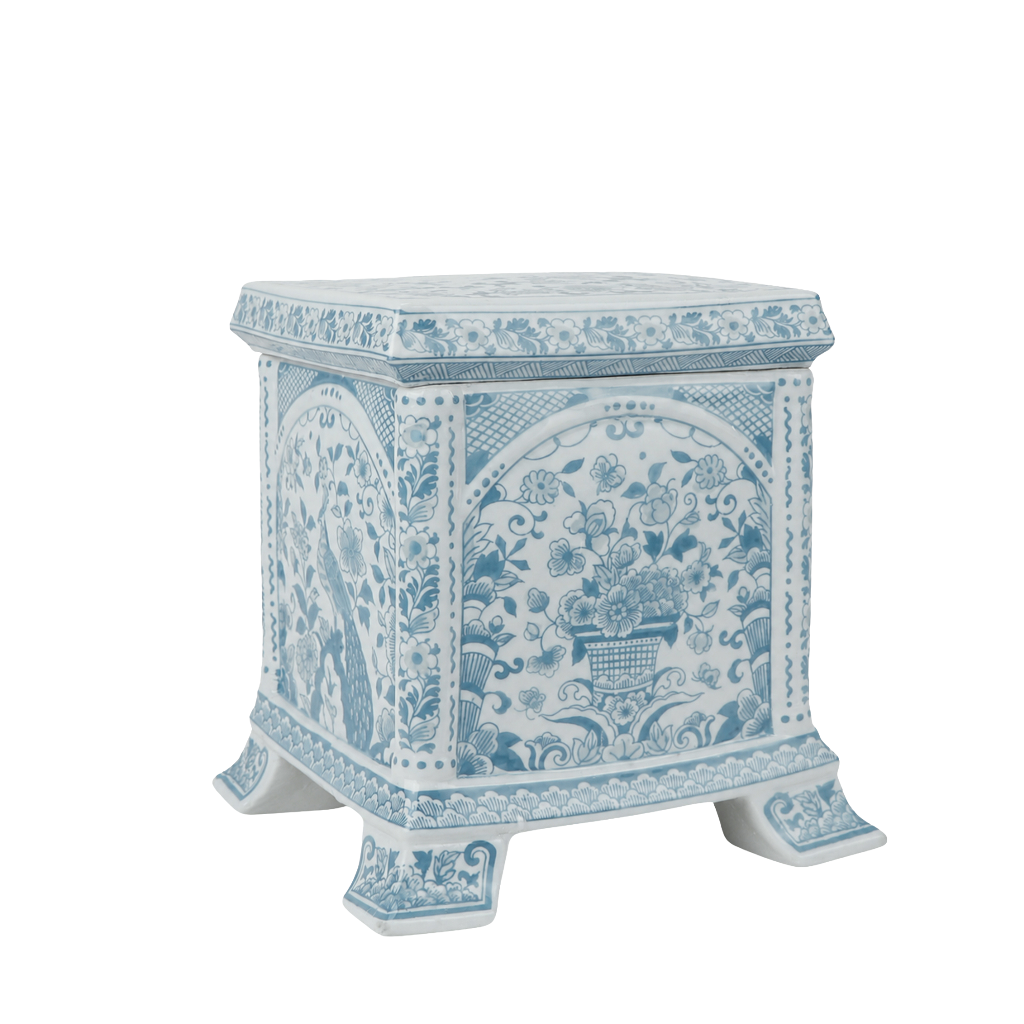 TULIPIERE Base In Delft Blue 11"