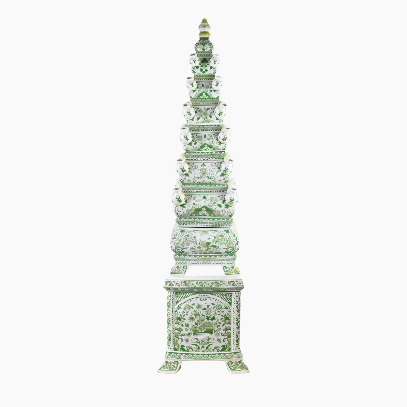 SOVEREIGN Rounded 42.5" Grand Tulipiere Tower in Delft Green