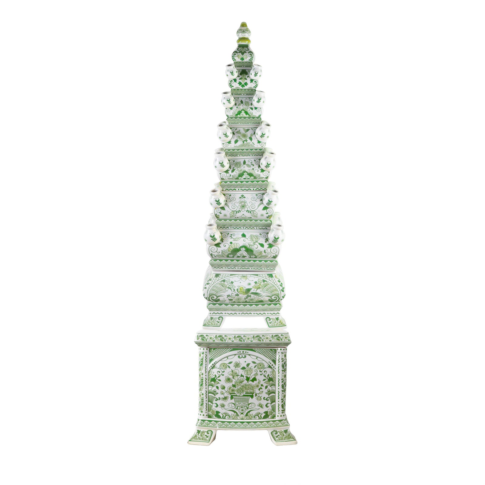 SOVEREIGN Rounded 42.5" Grand Tulipiere Tower in Delft Green