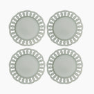 Sage Green Dinner Plates Set of 4