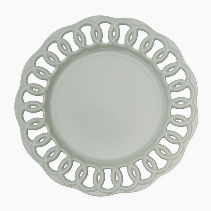 Sage Green Ceramic Plate Set for 1