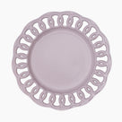 Violet Ceramic Dinner Plate Set of 1