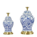 MIN Dynasty 9.45" Ceramic Rechargeable Lamp