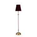 METALL Rechargeable Lamp With 5.5" Vampire Velvet Lampshade
