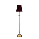 METALL Rechargeable Lamp With 5.5" Vampire Velvet Lampshade
