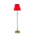 METALL Rechargeable Lamp With 7.1" Olive Green Velvet Lampshade