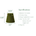 Olive Green Velvet 5.5" Lampshade