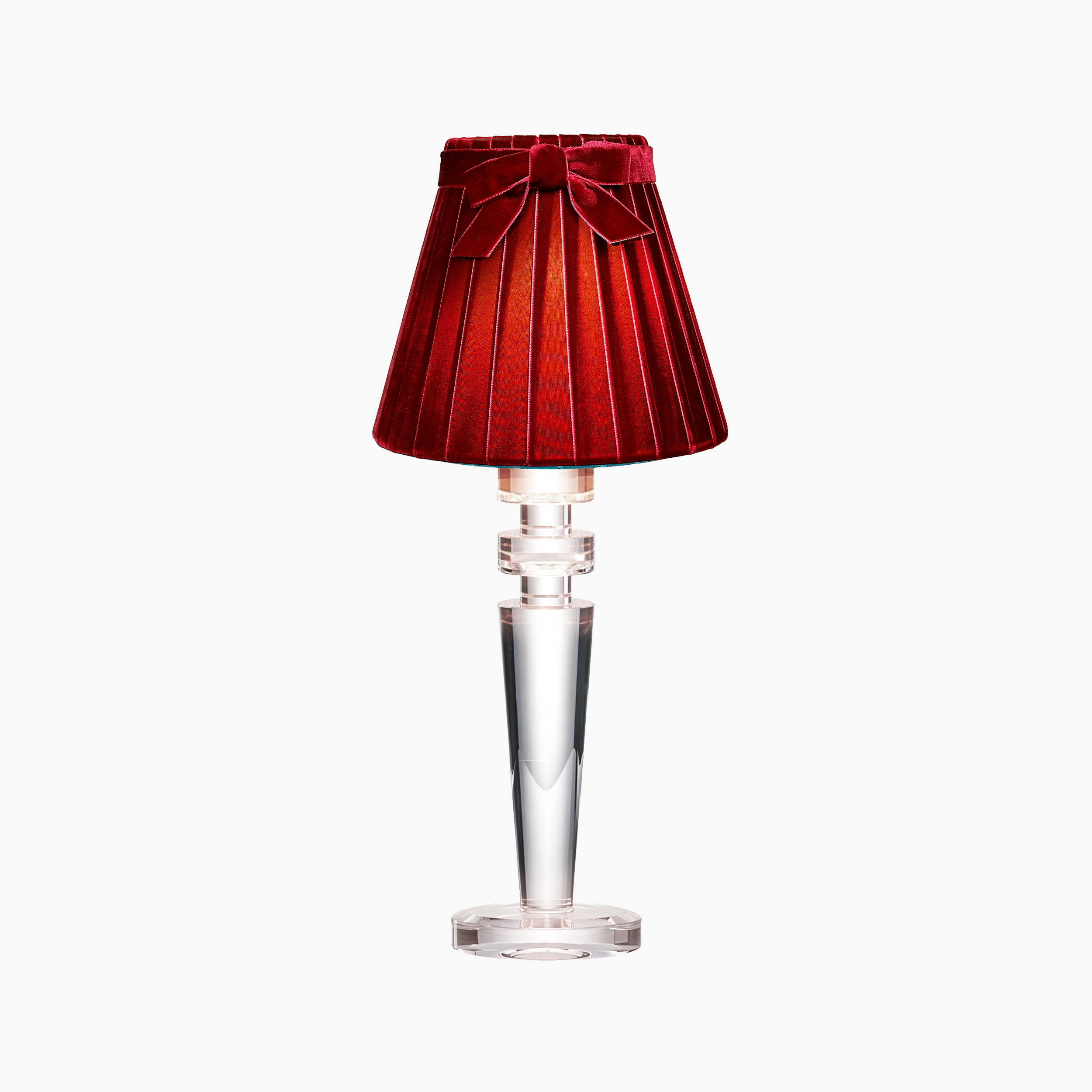 Arthur Rechargeable Lamp With 7.1 Vampire Velvet Lampshade