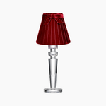 ARTHUR Rechargeable Lamp With 7.1 Vampire Velvet Lampshade