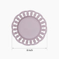 Violet Ceramic Salad Plate