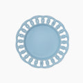 Baby Blue Ceramic Salad Plate Set for 1