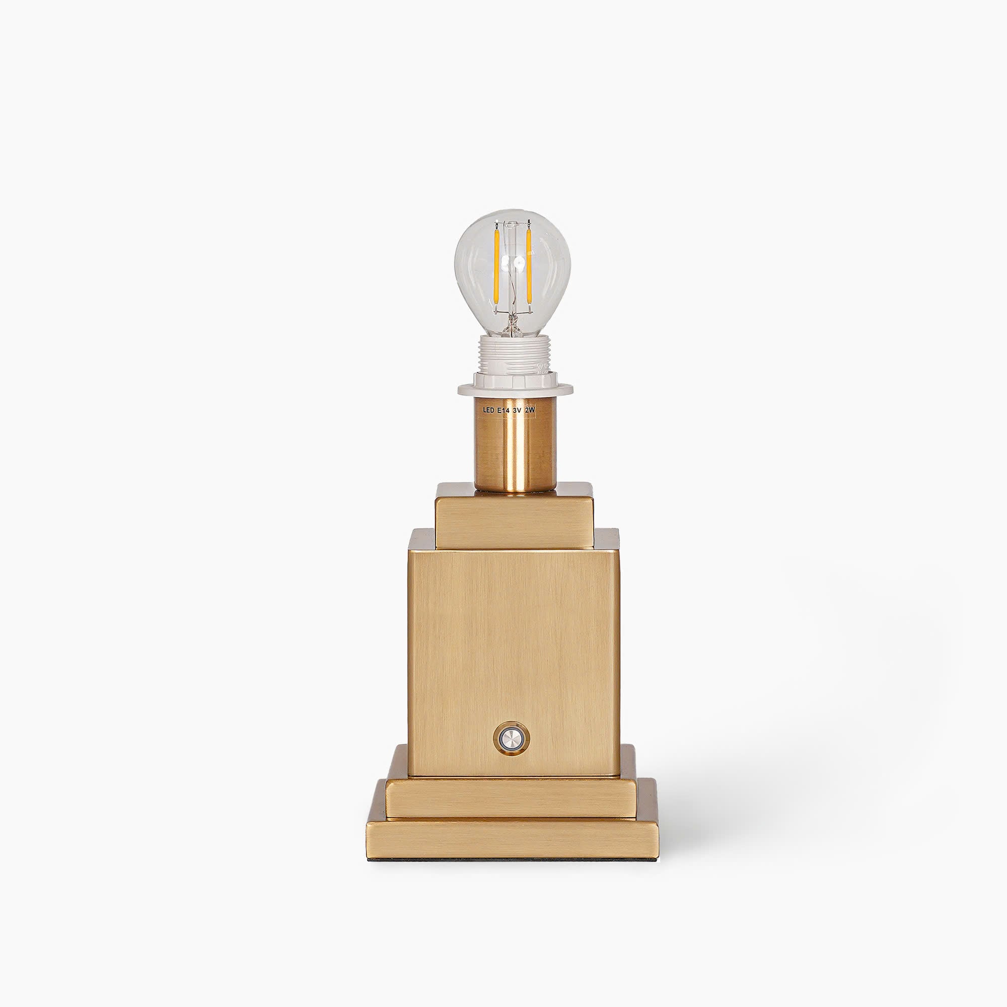 OSCAR Brass Rechargeable Lamp