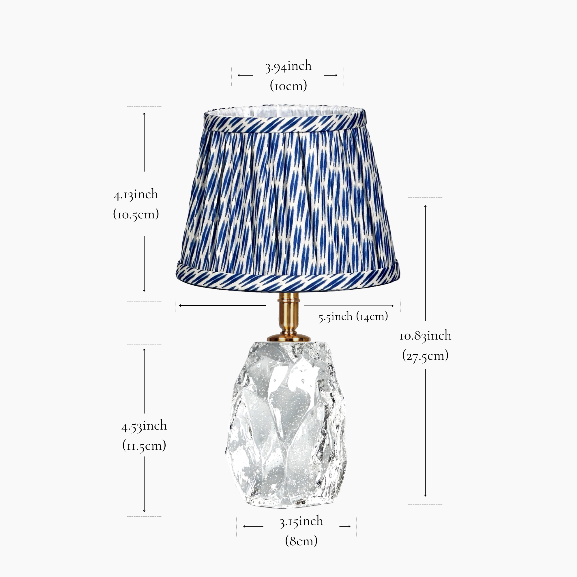 CINDERELLA RECHARGEABLE LAMP WITH VERDANT WILLOW ARTISAN SILK LAMPSHADE