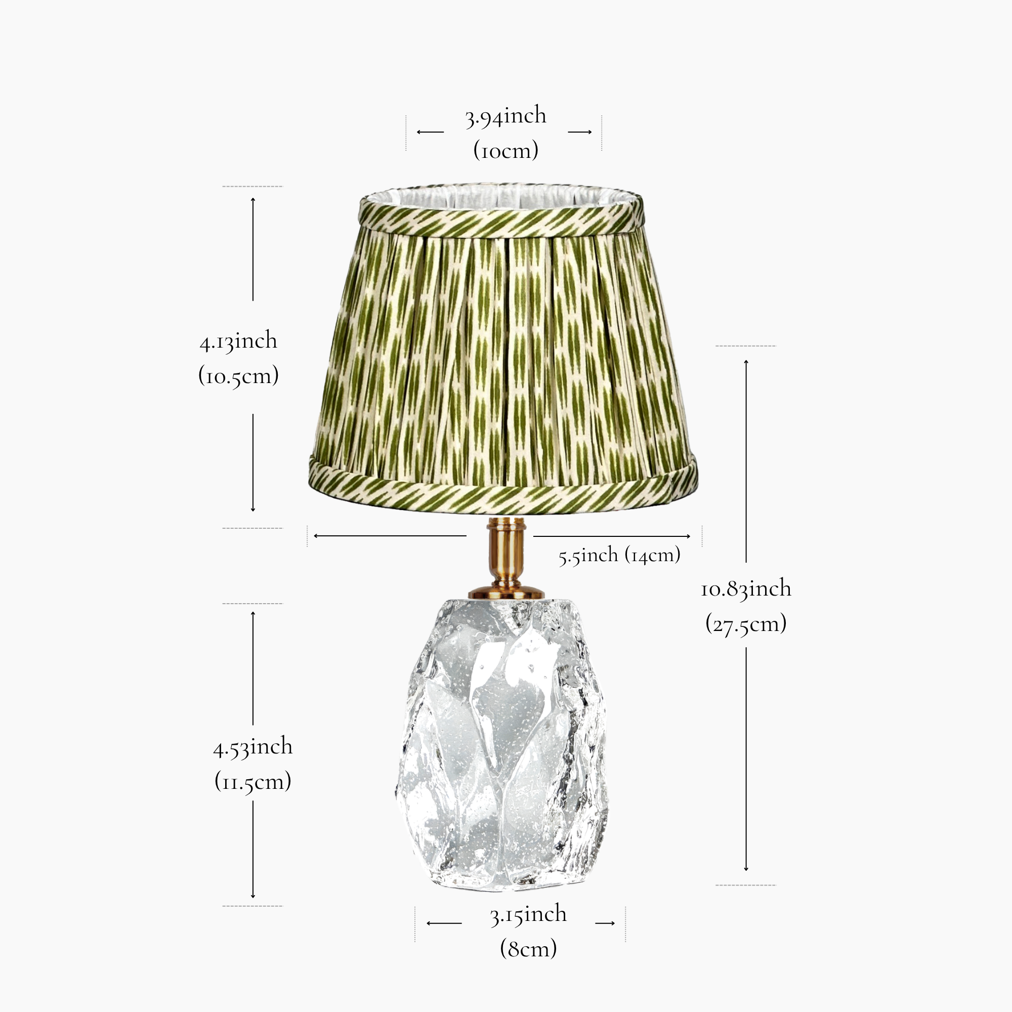CINDERELLA RECHARGEABLE LAMP WITH ORIENTAL GARDENIA SILK LAMPSHADE