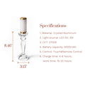 MERLIN Crystal Rechargeable Lamp