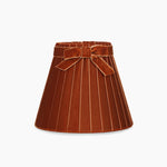 Burnt Orange Velvet 7.1" Lampshade