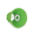 Lime Green Frilled Fabric Lampshade