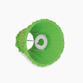 Lime Green Frilled Fabric Lampshade