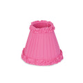 Fuchsia Frilled Fabric Lampshade