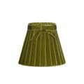 Olive Green Velvet 7.1" Lampshade