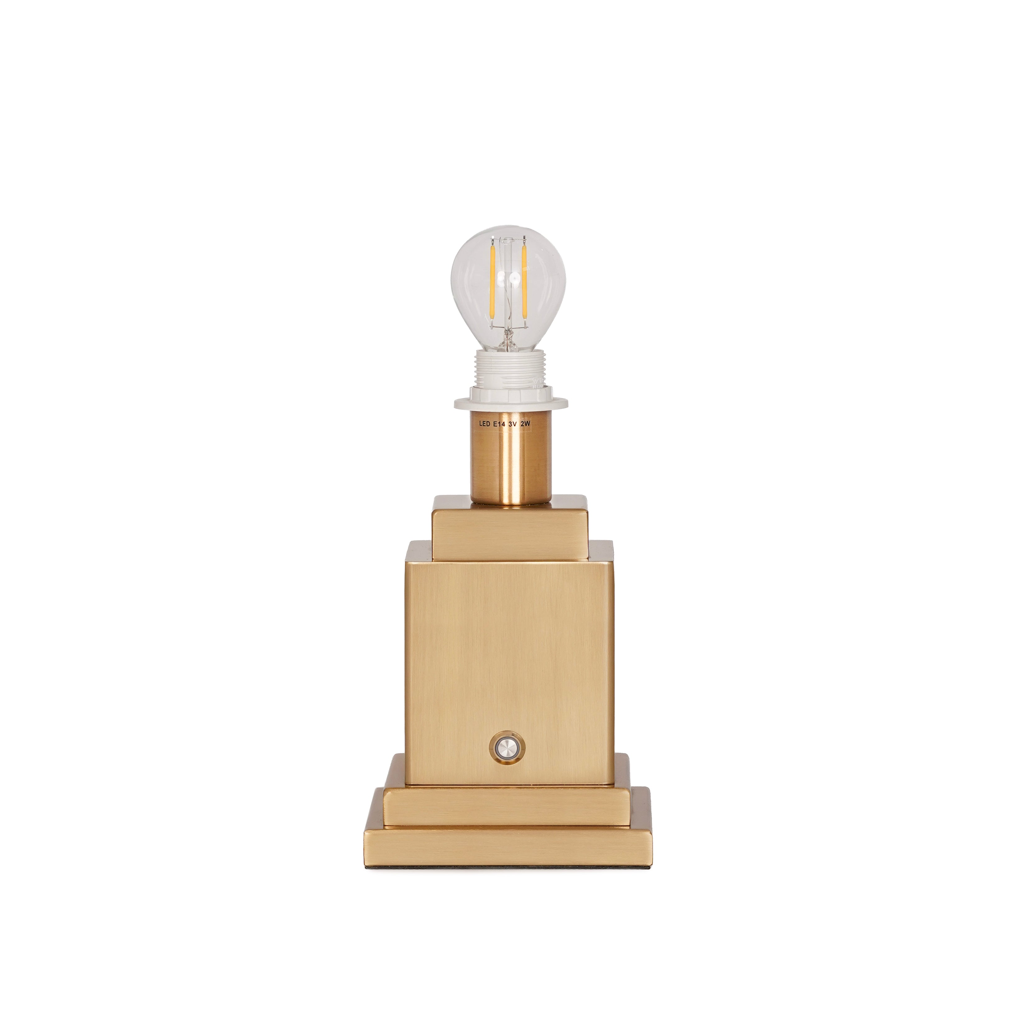 OSCAR Brass Rechargeable Lamp