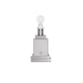 OSCAR Silver Rechargeable Lamp