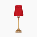 EIFFEL Rechargeable Lamp with 5.5" Marilyn Velvet Lampshade
