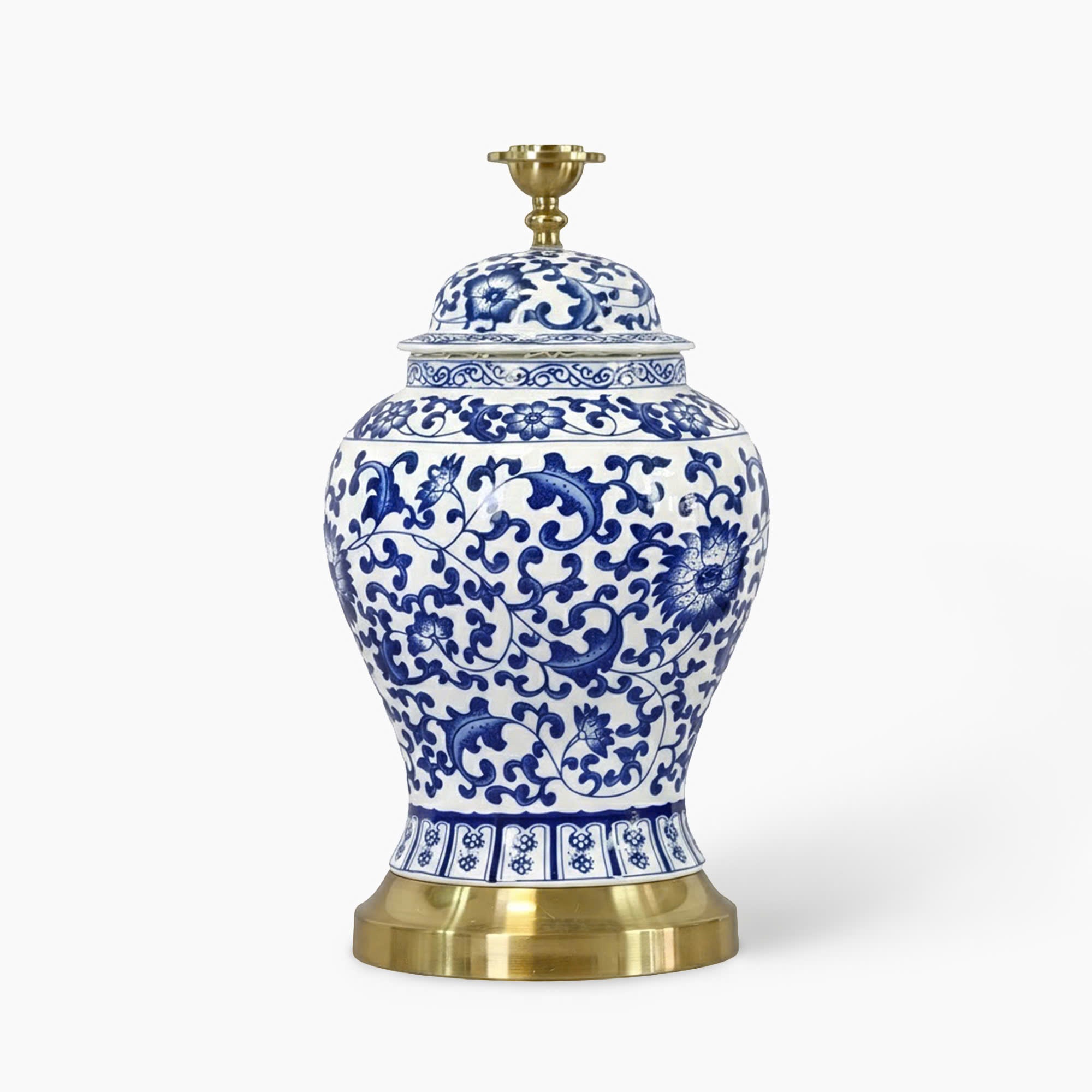 MEDI Dynasty 11" Ceramic Rechargeable Lamp