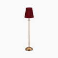 METALL Rechargeable Lamp With 5.5" Vampire Velvet Lampshade