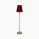 METALL Rechargeable Lamp With 5.5" Vampire Velvet Lampshade