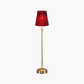 METALL Rechargeable Lamp With 5.5" Vampire Velvet Lampshade