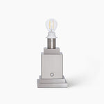 OSCAR Silver Rechargeable Lamp