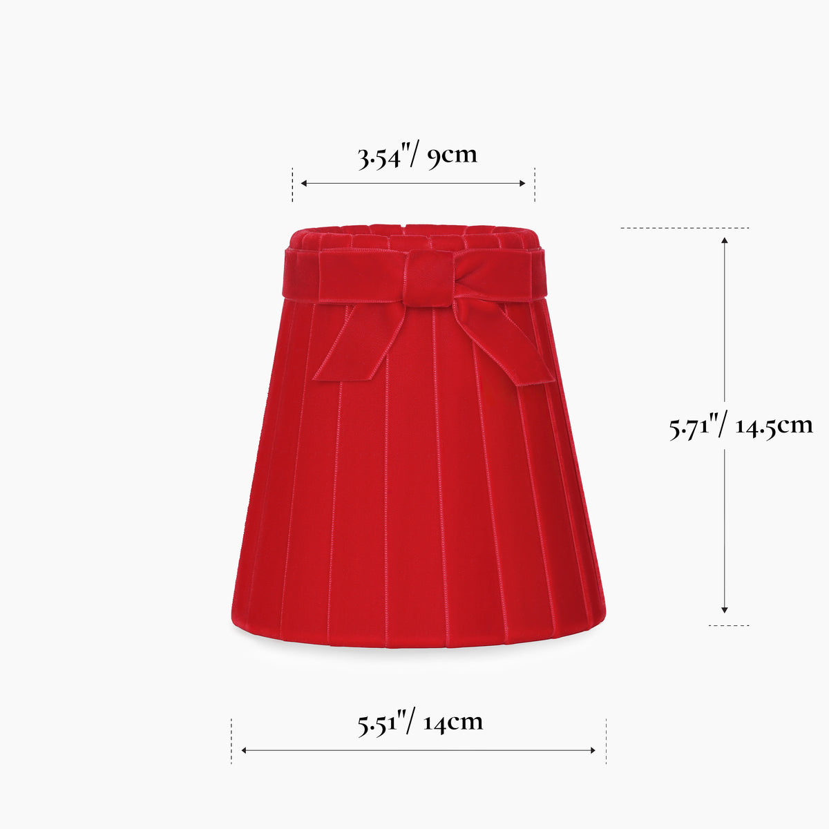 Marilyn Velvet 5.5" Lampshade