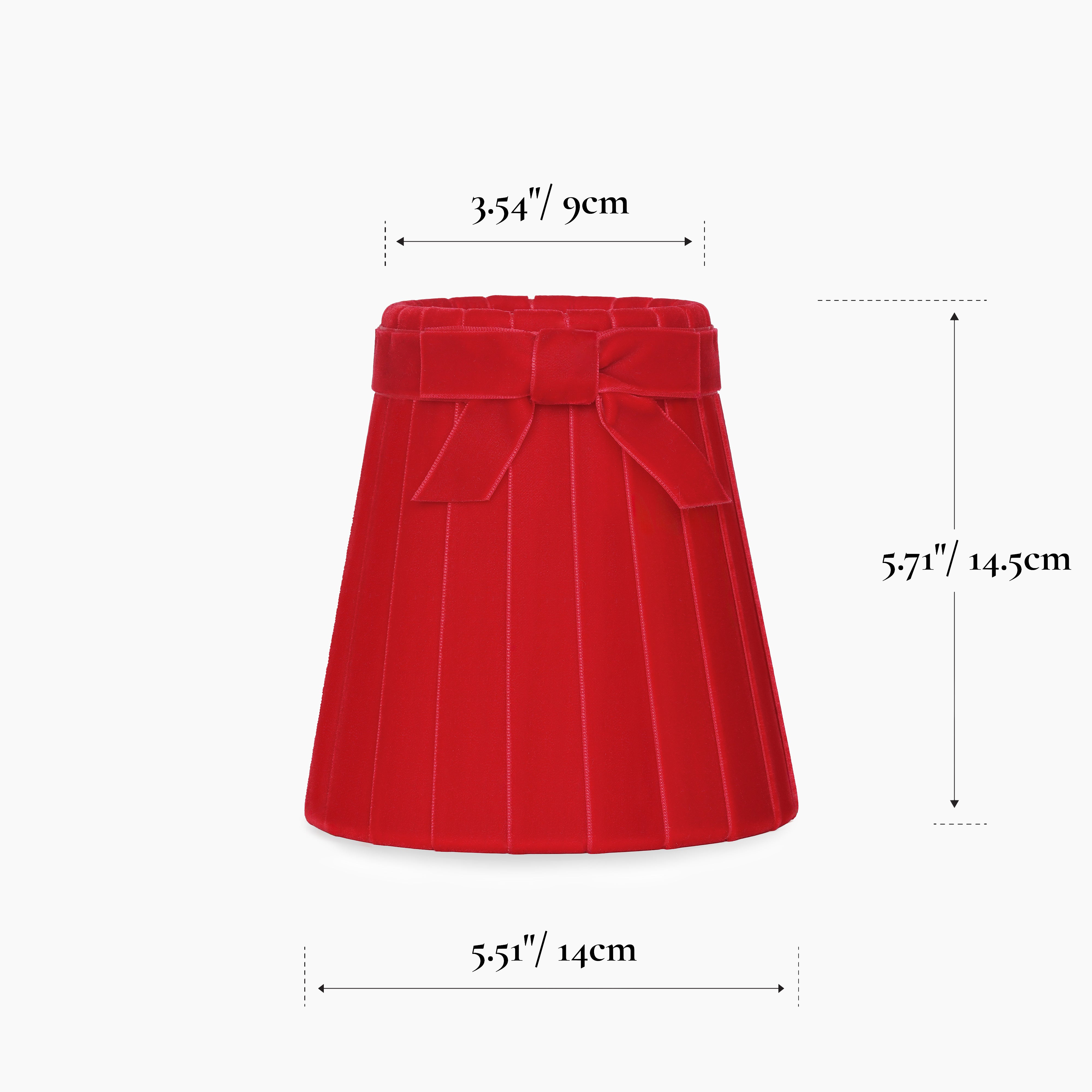 Marilyn Velvet 5.5" Lampshade