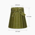 Olive Green Velvet 5.5" Lampshade