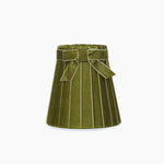 Olive Green Velvet 5.5" Lampshade