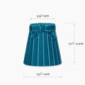 Teal Velvet 5.5"Lampshade