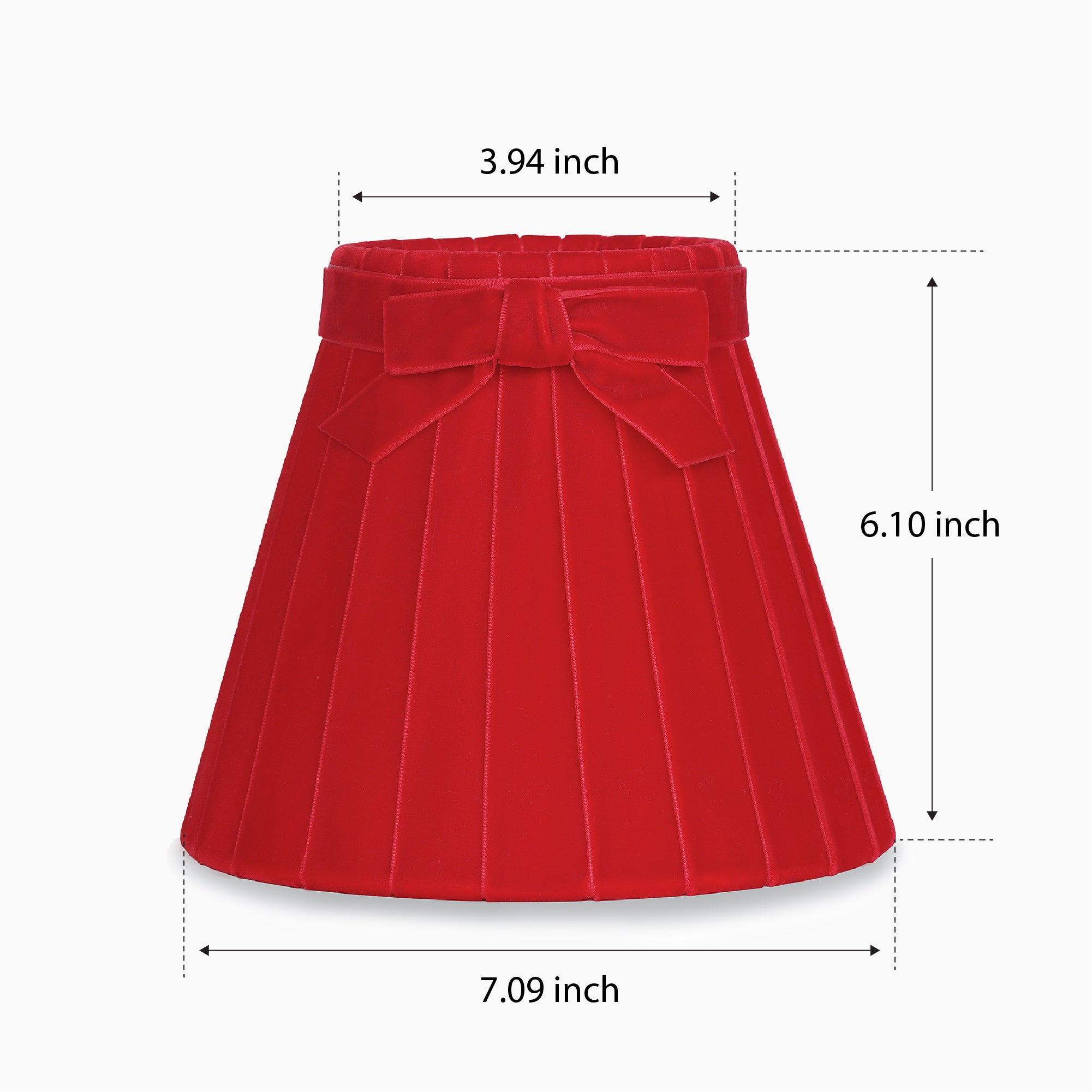 Marilyn Velvet 7.1" Lampshade