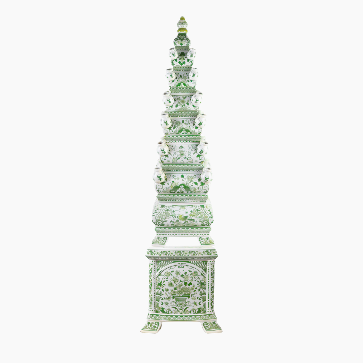 SOVEREIGN Rounded 42.5" Grand Tulipiere Tower in Delft Green