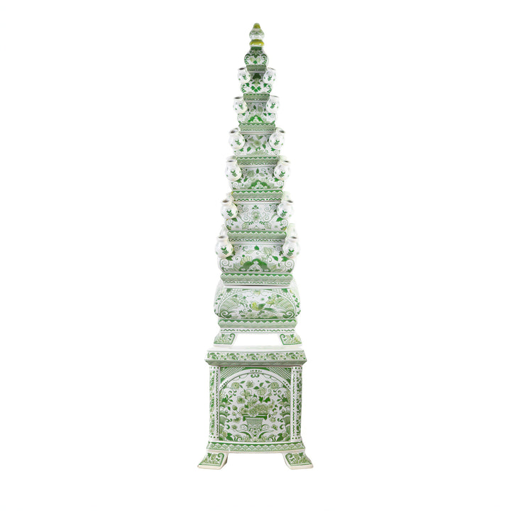 SOVEREIGN Rounded 42.5" Grand Tulipiere Tower in Delft Green